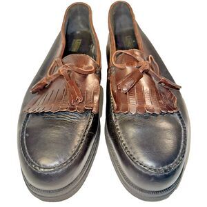 Lehigh Safety Shoes Men’s Size 11 1/2 W Leather Upper Oil Prf Goodyear Made USA